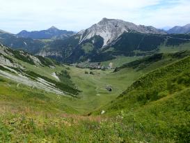 Malbun - Augstenberg trek- Lichnštejnsko