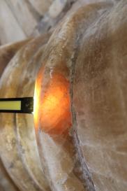 Opatství Sant' Antimo postavené z alabastru