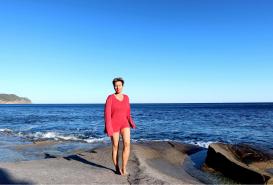 Le Piscine naturist beach.